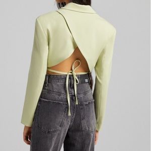 🍋🥝HP🥝🍋 ℕ𝕎𝕋 𝔹𝕖𝕣𝕤𝕙𝕜𝕒 • Cropped Blazer With Straps